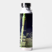 Fiets tegen de steiger waterfles (Links)