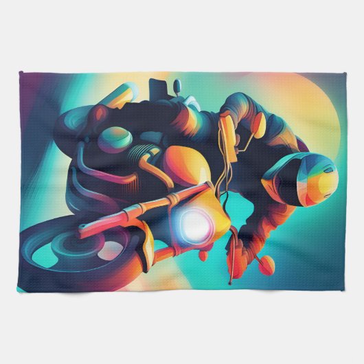 fiets theedoek (Horizontaal)