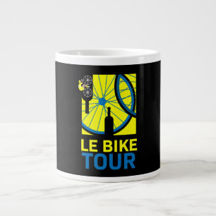 Fiets Touring Art Grote Koffiekop