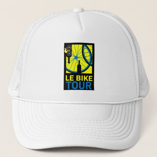 Fiets Touring Art Trucker Pet (Voorkant)