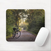 Fiets, trail, sport muismat (Met muis)
