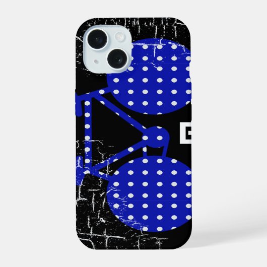 fiets . twee wielen . fiets . cool iPhone 15 case (Achterkant)