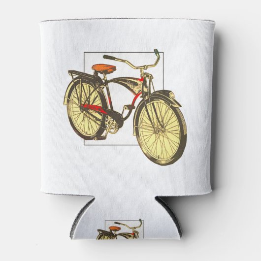 fiets uit de jaren 40 blikjeskoeler (Voorkant)