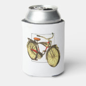 fiets uit de jaren 40 blikjeskoeler (Blikje Achterkant)