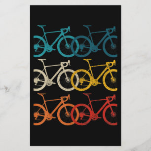  fiets van Bike Road Bike Racing Briefpapier