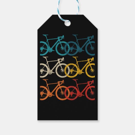 fiets van Bike Road Bike Racing Cadeaulabel (Voorkant)