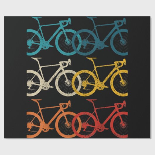  fiets van Bike Road Bike Racing Cadeaupapier (Vlak)
