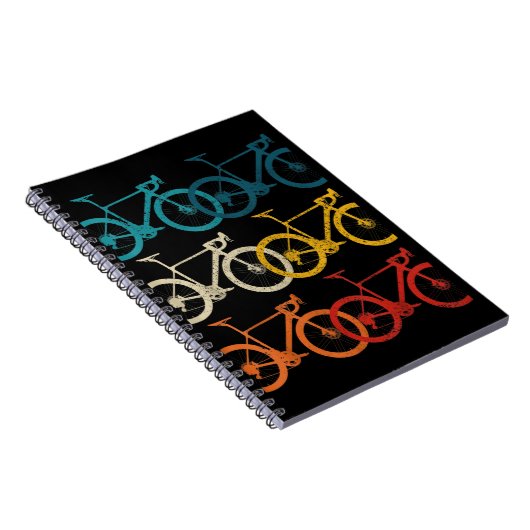  fiets van Bike Road Bike Racing Notitieboek (Rechterzijde)