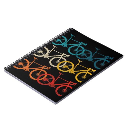  fiets van Bike Road Bike Racing Notitieboek (Linkerzijde)