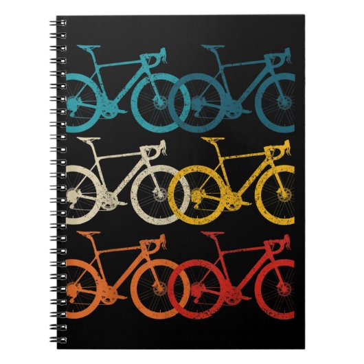 fiets van Bike Road Bike Racing Notitieboek (Voorkant)