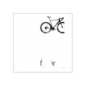  fiets van Bike Road Bike Racing Rubberstempel (Afrduk)