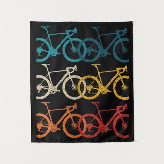 fiets van Bike Road Bike Racing Wandkleed (Voorkant)