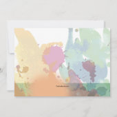 Fiets verjaardagsfeestje uitnodiging (Achterkant)