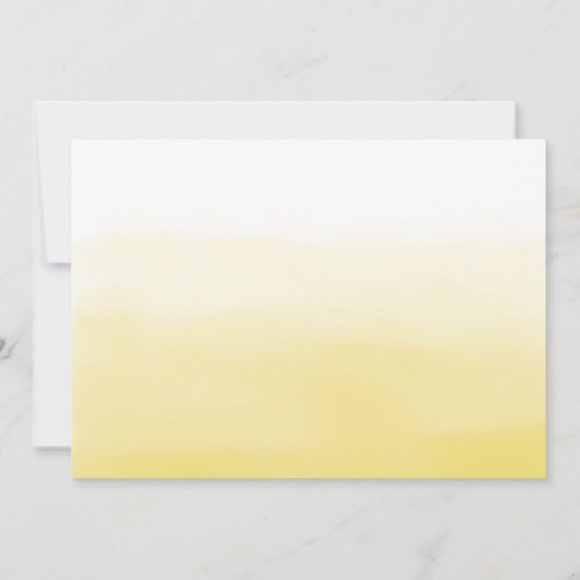 Fiets Vrijgezellenfeest Fiets Waterverf Kaart (Achterkant)