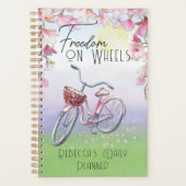 Fiets | Vrijheid op wielen | Persoonlijke planner (Voorkant)