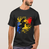Fiets Vuil Fiets Motorcross MX T-shirt (Voorkant)