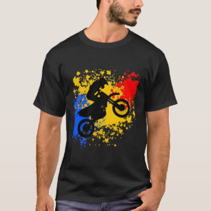 Fiets Vuil Fiets Motorcross MX T-shirt