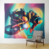 fiets wandkleed (In Situ (horizontaal))