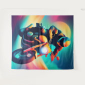 fiets wandkleed (Voorkant (horizontaal))