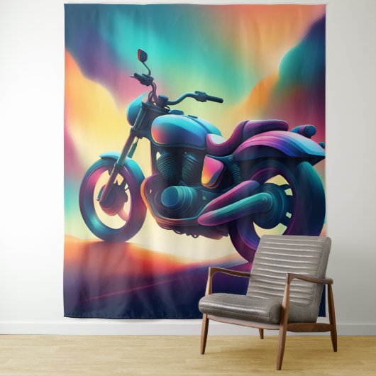 fiets wandkleed (In situ)