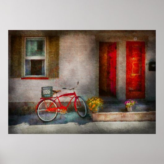 Fiets - Welkom, deuren open Poster (Voorkant)