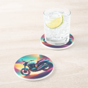 fiets zandsteen onderzetter