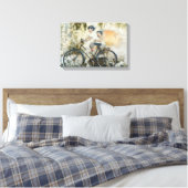 fiets | Zazzle_Growshop. Canvas Afdruk (Insitu (Slaapkamer))