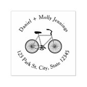 Fietsadres Zelfinktende Stempel (Design)