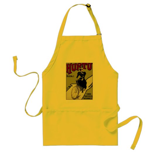 fietsadvertentie: Hurtu Bicycles Standaard Schort (Voorkant)