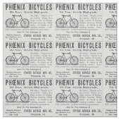  fietsadvertentie stof (Swatch)