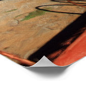 Fietsafdrukken Poster (Hoek)