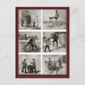  fietsantiek briefkaart (Voorkant)