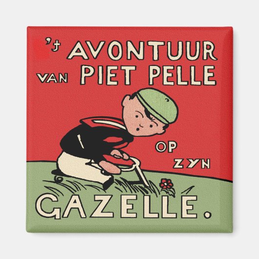 Fietsavonturen van Piet Pelle Magneet (Voorkant)