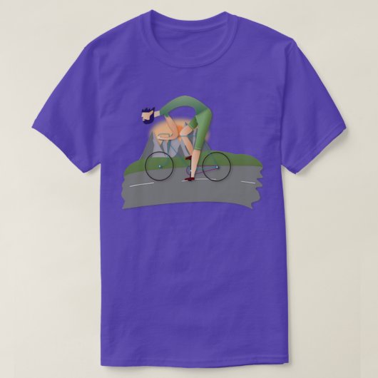 Fietsavontuur T-shirt (Design voorkant)