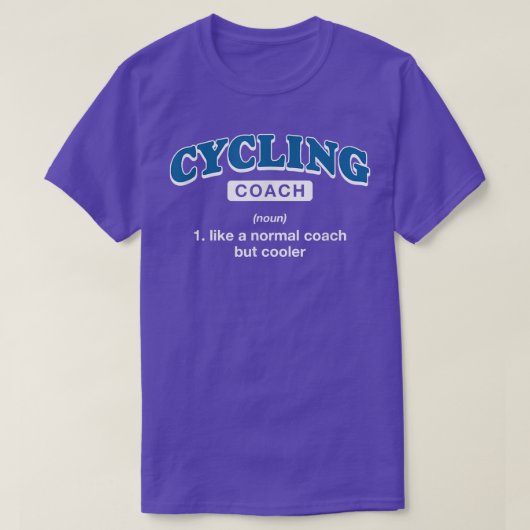 Fietsband definitie Funny Cyclist Humor Biker T-shirt (Design voorkant)