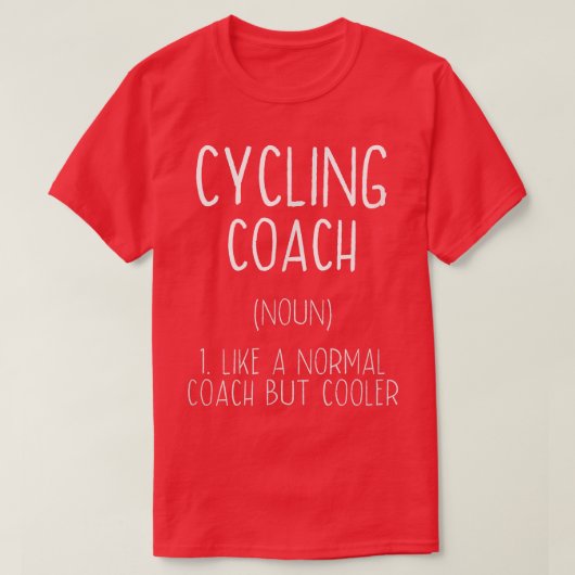Fietsband definitie Funny Cyclist Humor Biker T-shirt (Design voorkant)