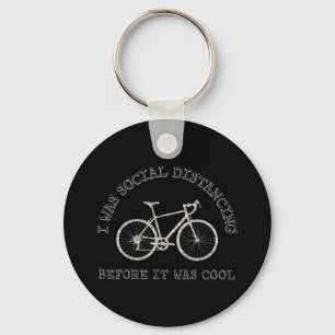 Fietsband Lover Bike Riding Bicycle Sociale Afstan Sleutelhanger