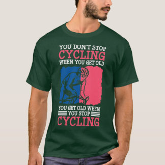 Fietsbiking Fitness - rondleiding fietsen T-shirt