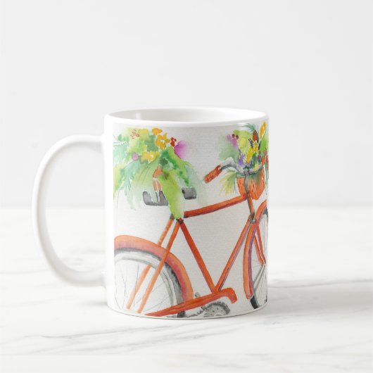 Fietsbloembak Koffiemok (Links)