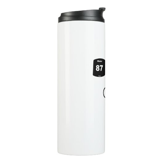 Fietsbrandstof: water, Drink in de sport, koffie Thermosbeker (Gedraaid links)