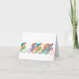 Fietsbriefkaart Kaart