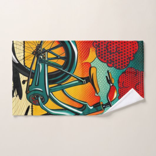 fietsbriljantie bad handdoek (Handdoek)