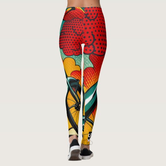 fietsbriljantie leggings (Achterkant)