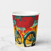 fietsbriljantie papieren bekers (Achterkant)