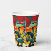 fietsbriljantie papieren bekers (Rechts)