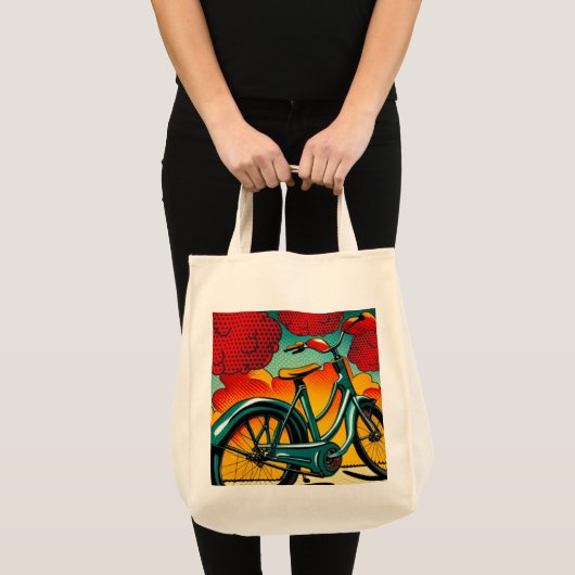 fietsbriljantie tote bag (Voorkant (product))