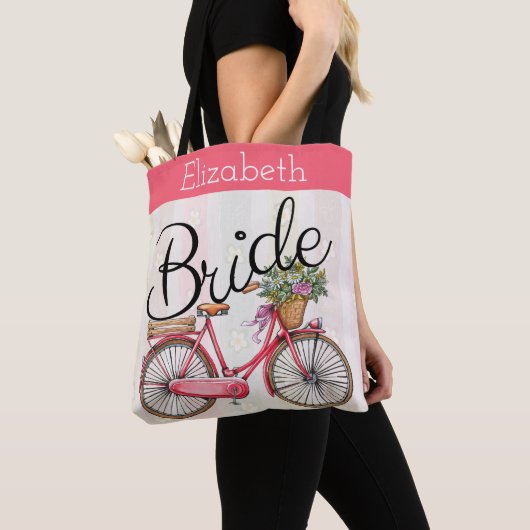 Fietsbruid op maat tote bag (Dichtbij)