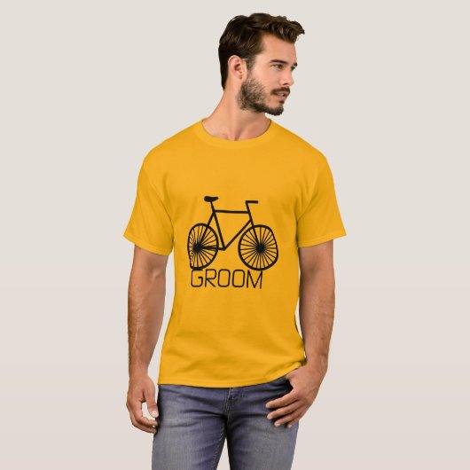 Fietsbruidegom Tshirts en geschenken (Voorkant volledig)