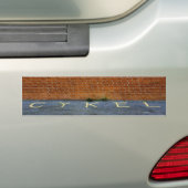 fietsbumpersticker bumpersticker (Op auto)