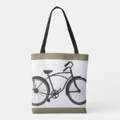 Fietscanvas tas (Achterkant)